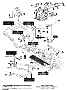Part Location Diagram of 331834 Murray FOOT PAD, RH, GRIT